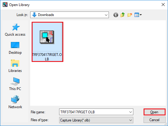 orcad capture part library download