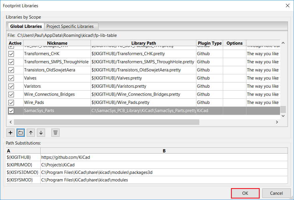 altium create footprint library from pcb